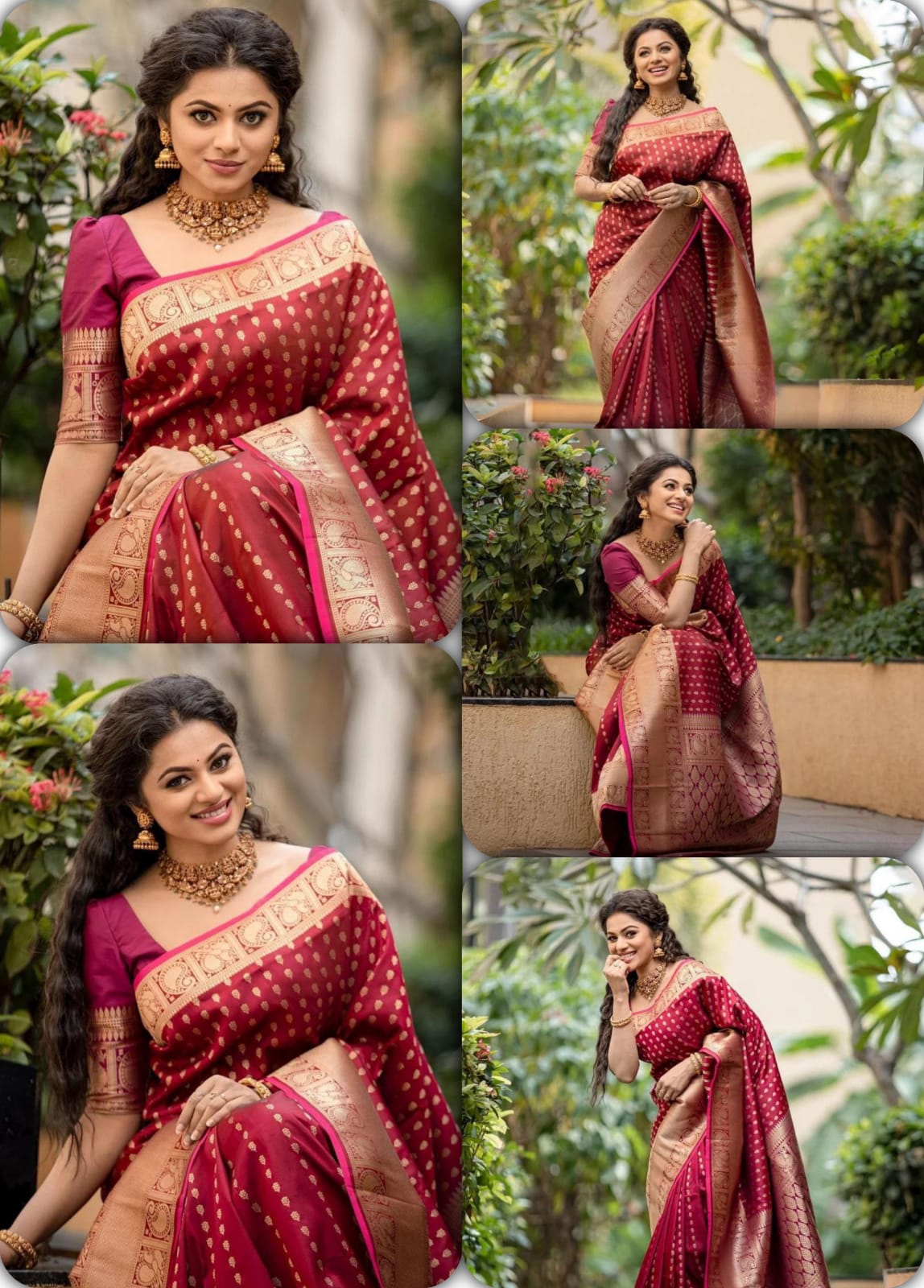 Krisha Litchi Silk Designer Party Wear Sarees Catalog